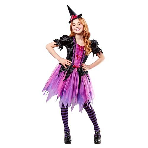Rubies Purple Witch Costume Dress for Kids, Girl's Large