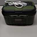 Cordless Electric Lunch Box for Adults  Battery-Powered Heated Lunch Box with 1.2L Stainless Steel Container, Timer Function, and Leak-Proof Food Warmer for Work, Travel & Office (Green)