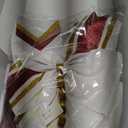 8 PCS Large Cheer Hair Bows 8" Glitter Hair Bows Gold Maroon Sparkly Cheerleading Softball Team Bow Hair Accessories for cheerleaders football Competition Sports