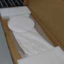 Slide Transfer Board with Turntable, Sliding Board for Smooth Pain-Free Transfers from Wheelchair to Bed Toilet Car, Non-Slip Texture for Seniors Disabled Patients, 440LBS, 33.9"L x 9.1"W, White