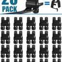 SUNVIE Fastlock2 Low Voltage Wire Connector Landscape Lighting Connectors Waterproof 12-18 Gauge Wire Connectors for Low Voltage Landscape Lights Outdoor Landscape Path Lights, 20 Pack