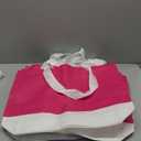 Large Pink/White tote bag, 5 pack