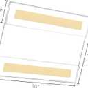 8x10 Acrylic Picture Frames Set of 6, Clear Photo Frame for Wall with Tape, Clear Picture Photo Frames 8x10 for Home, School, Office - Horizontal