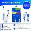 CAREKITPHCON Probe Care Kit for pH and Conductivity (TDS/PPM) Probes and Pens with 4 Solutions and Cleaners, Cleaning Kit Tool for Hydroponic system and Indoor Plant Grow