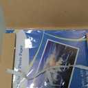 Uinkit 37lb Thin Flyer Paper Glossy 8.5x11 Inkjet 100 Sheets Single Side DIY Chip Bag 135gsm Photos Picture for Inkjet Printer with Dye Ink Letter size A4 Brochure
