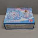 Dance Mat Toys Girl Gift: 8-Button Frozen Dance Pad Wireless Bluetooth Electronic Dance Game for Kids with 4 Game Modes LED Light Built-in Music Birthday Gifts for 3 4 5 6 7 8 9 10+ Years Old Girls