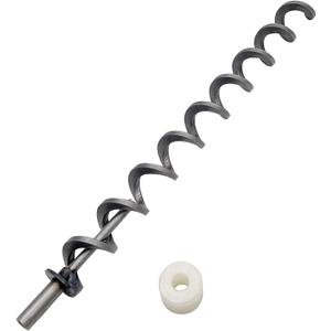 17 Inches Direct Igniter Auger Shaft Screw Push Rod/Shaft and Auger Motor Bushing Kit, Replacement for Most Traeger Pellet Grills Augers