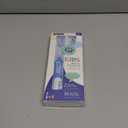 SEAGO Kids Electric Toothbrush with 2 Mins Brushing Timer and 4 Replacement Bursh Heads, Rainbow LED Light Make Brushing Fun, Boys Battery Powerd Toothbrush for 4-12 Years OldSG-977 (Light Blue)