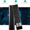 ERF3J80H Universal Replacement TV Remote Control Fit for Hisense 4K UHD Android Smart TV