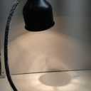 PYY Food Heat Lamp - 250W Steady Heating 1-Head Food Warmer Lamp, 2 Bulbs Included, Stainless Steel & Heavy Base for Restaurant, Catering, Buffet (Black, 8.5 lbs)