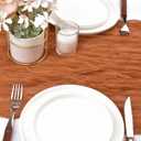 Cheesecloth Table Runner 10ft Boho Gauze Rustic Cheese Cloth Table Runner for Baby Shower Wedding Bridal Party Easter Spring Summer Home Decorations Terracotta 3pcs