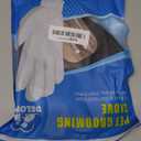 Pet Hair Remover Glove - Gentle Pet Grooming Glove Brush - Deshedding Glove - Massage Mitt with Enhanced Five Finger Design - Perfect for Dogs & Cats with Long & Short Fur - 1 Pack (Right-Hand), Blue