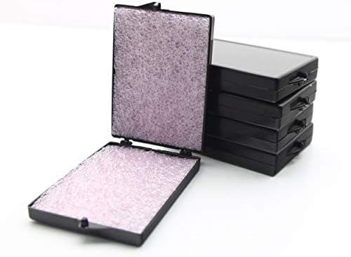 Black Conductive Hinged Plastic Storage Box with Pink 1/4" Anti-Static Foam. Box is 2 9/16" L x 3 1/2" W x 1/2" H - 10 Pieces Per Pack 4 Pack