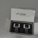 FRANXI H 11 Bulbs, 60W Super Bright Fog light Bulbs, 6000K Cool White, 1:1 Design with Cooling Fan, Plug and Play, Pack of 2