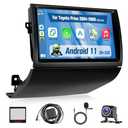 KuTaiTai Car Stereo Radio for Toyota Prius 2004-2009 - Support J-B-L, 9 Inch IPS Touch Screen for Toyota Prius with Wireless Carplay Android Auto In-dash GPS WiFi Bluetooth FM SWC MIC + CANBUS +Camera