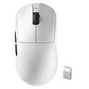 MIKIBY A9 Gaming Mouse, 18000 DPI, PAW3395 SE Sensor,53G Lightweight, Tri-Mode 2.4G/BT5.0/USB-C Wireless/Wired Mouse, Programmable Mouse, Office Mice for PC/Xbox/Win/Mac (White)