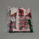 Honoson Christmas Kitchen Towels Ultra Absorbent Dish Quick to Drying Buffalo Plaid Hand Towel Polyester Cleaning Tea Towels for Home Washing Drying Dishes Kitchen Supplies(Black, Red,Plaid)