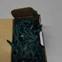 Hopolon Green Christmas Lights,50 Count 2PACK Green Wire 13 Feet Incandescent Mini Christmas Lights Plug in for Outdoor Indoor Halloween Tree Wedding Holiday Lighting Decor(2pcs Green)