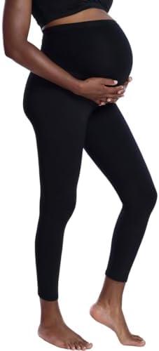 Motherhood Maternity Women's Essential Stretch Full Length Secret Fit Over The Belly Pregnancy Legging XL
