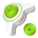 Mini Vortex Mixer with Extra Interchangeable Silicone Cap, Lab Vortex Shaker with Touch Function, 5600rpm, 6mm Orbital Diameter, for Acylic Paints, Nail Polish, Test Tubes, Green
