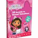 Netflix DreamWorks Gabby's Dollhouse Valentine's Scratch Heart Seals, 2 Pack