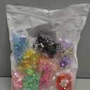 750PCS FIVEIZERO Assorted Acrylic Beads for Bracelet Making, Flower Star Heart Butterfly Candy Gummy Bear Kawaii Aesthetic Cute Beads for Jewelry Making, Keychains, Necklace, Phone Charms, DIY Crafts (10 Colors Bracelet Making Kit)