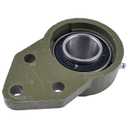 UCFB206-20 1-1/4" 3-Bolt Insert Bearing with 3-Bolt Bracket Flange