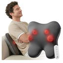BOB AND BRAD Back Massager with Heat and Remote, EZBack Plus Shiatsu Massage Pillow with 3 Level, Kneading Deep Tissue Massage for Neck, Shoulder, Leg, Upper & Lower Back Pain Relief, FSA Eligible HSA