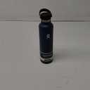 Hydro Flask Stainless Steel Standard Mouth Water Bottle with Flex Cap and Double-Wall Vacuum Insulation (Indigo)