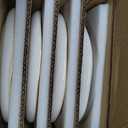 Stoneware Dinnerware Sets for 8, 24Pcs Ceramic Plates and Bowls Sets