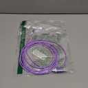 10FT LED USB A to C Cable Starry Light Up Type C Charging Cable Lighted USB C Charger Cord Compatible with Phone 16 15, Samsung Galaxy S24 S23, Pixel and More,Purple