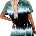 Magritta Women Mesh Sleeves Casual T-Shirts Summer Fashion See Through Blouses Tee  (S)