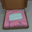 Mahjong Mat, 31.5" x 31.5" Neoprene Mahjong Table Mat with Rules, Anti Slip & Noise Reduction Gaming Mat for Poker, Card, Dominoes, Board & Tile Games, Mahjong Gift with Carrying Bag - Pink