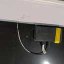 Hasipu Home Gym Mirror with Light 360 Swivel on Wheels, 67" x 40" Extra Large Full Length Rolling LED Mirror for Yoga Studio, Bedroom, Dancing Studio, White