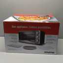 Gourmia Air Fryer Toaster Combo - 6-in-1 Multi-function Countertop Oven Adjustable Temperature & Timer, Fry Basket, Baking Pan, Oven Rack & Pullout Crumb Tray, Stainless Steel