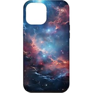 iPhone 13 Pro Max Universe With Galaxies Nebula Clouds Space Art Case