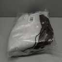 10 x 20 FT Clear Thicken Waterproof Tarp, Rainproof Covering, Heavy Duty Anti Tear Tarp with Grommets, Windproof and Snowproof Poly Tarpaulin for Patio, Plants, Henhouse, Garden, Porch