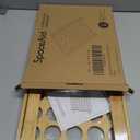 SpaceAid Bamboo K Cup Drawer Organizer Insert, Kitchen K Cups Coffee Pod Holder Tray Organizers for Kcup Coffee Station Drawer Storage Organization (35 Slots)