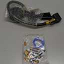 Digital Tire Pressure Gauge with Inflator 250 PSI, Heavy Duty 360 Air Chuck Air Compressor Attachments, Improved Leaks Protection & Extended Hose Tire Gauge, 0.1 Display Resolution, with Storage Box (CAR&SUV&TRUCK&BIKE)