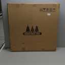 6Ft Pre-lit Christmas Tree - Fully Decorated Pull-Up Christmas Tree with Remote, 200 LED Lights, Ornaments, Red&Gold Ribbon, Bows, Easy Assemble Collapsible Xmas Trees Holiday Party Decor