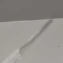 36" Shower Door Bottom Seal Strip for 1/2" (12mm) Glass Ultra Clear Polycarbonate Shower Door Sweep, Single Pack