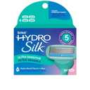 Schick Hydro Silk Ultra Sensitive Womens Razor Refills, 4ct | Razor Blades Refills, Womens Razors for Shaving, 5 Blade Razors for Women Sensitive Skin, Schick Hydro Silk Refill, 4ct