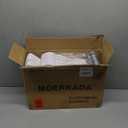 Hangers 50 Pack,Ultra-Thin Plastic Clothes Hangers (17.7 Inch) - Space-Saving Slim Hangers with Non-Slip Grooves for Wardrobe, Closet & Dorm Organization(White)