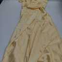 Women's Summer Satin Dress Elegant Cowl Neck Adjustable Spaghetti Strap Wedding Guest Cocktail Party Maxi Dresses