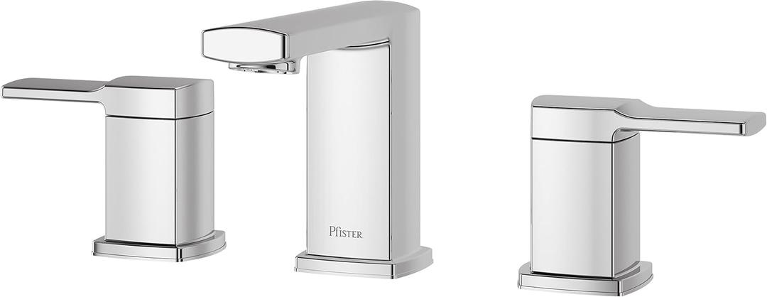Pfister Deckard 8 inch Widespread Bathroom Faucet Polished Chrome LG49DAPC
