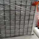 Grid Wall Commercial Grade Grid Panels Heavy Duty Panel for Retail Display Wall 2' W x 5' H, Black (Pack of 4) Easily Portable