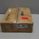 Nightstand with Charging Station, LED Night Stand with Drawers (Fabric), Bedside Table with Open Shelf, End Table with Steel Frame, 3 Drawer Dresser for Bedroom, Small Space, Black Nightstand