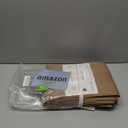 KEQIAOSUOCAI Pinch Pleated Blackout Curtains 96 Inch Long 2 Panels for Bedroom Living Room Thermal Insulated Black Out Window Curtain Pinched Pleat Drape with Hooks (W40 x L96 Inch, Cappuccino)