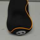 SPRFUFLY Really Comfy Car Headrest Pillow, Car Pillow for Driving with Adjustable Strap, Space Memory Foam Neck Pillow, Breathable Removable Cover - Travel Neck Pillow(Lightorange Side Rope)