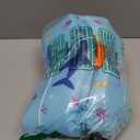 HeySplash Swim Vest for Kids, Toddler Pool Floaties, Children Swimming Vest with Adjustable Strap, Swim Jacket Water Wing Arm Float, Puddle Sea Beach Boat Jumper Boy Girl Baby (A Blue Shark, for kids 31-66 lbs)